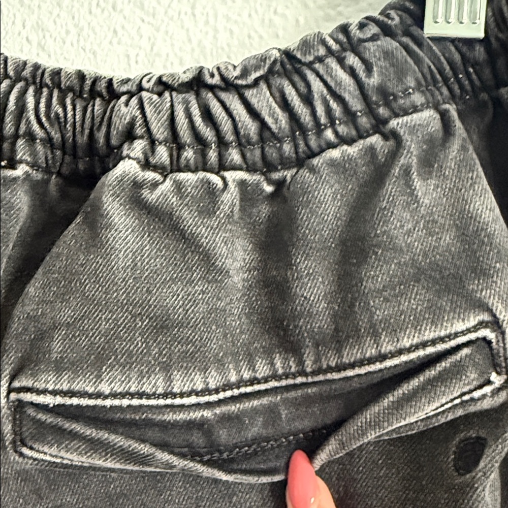 rag & bone Gray Denim Jogger Pants | Size L - Picture 5 of 9